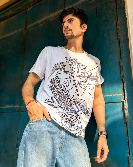 Warrior & Guide T-SHIRT - Devdutt 